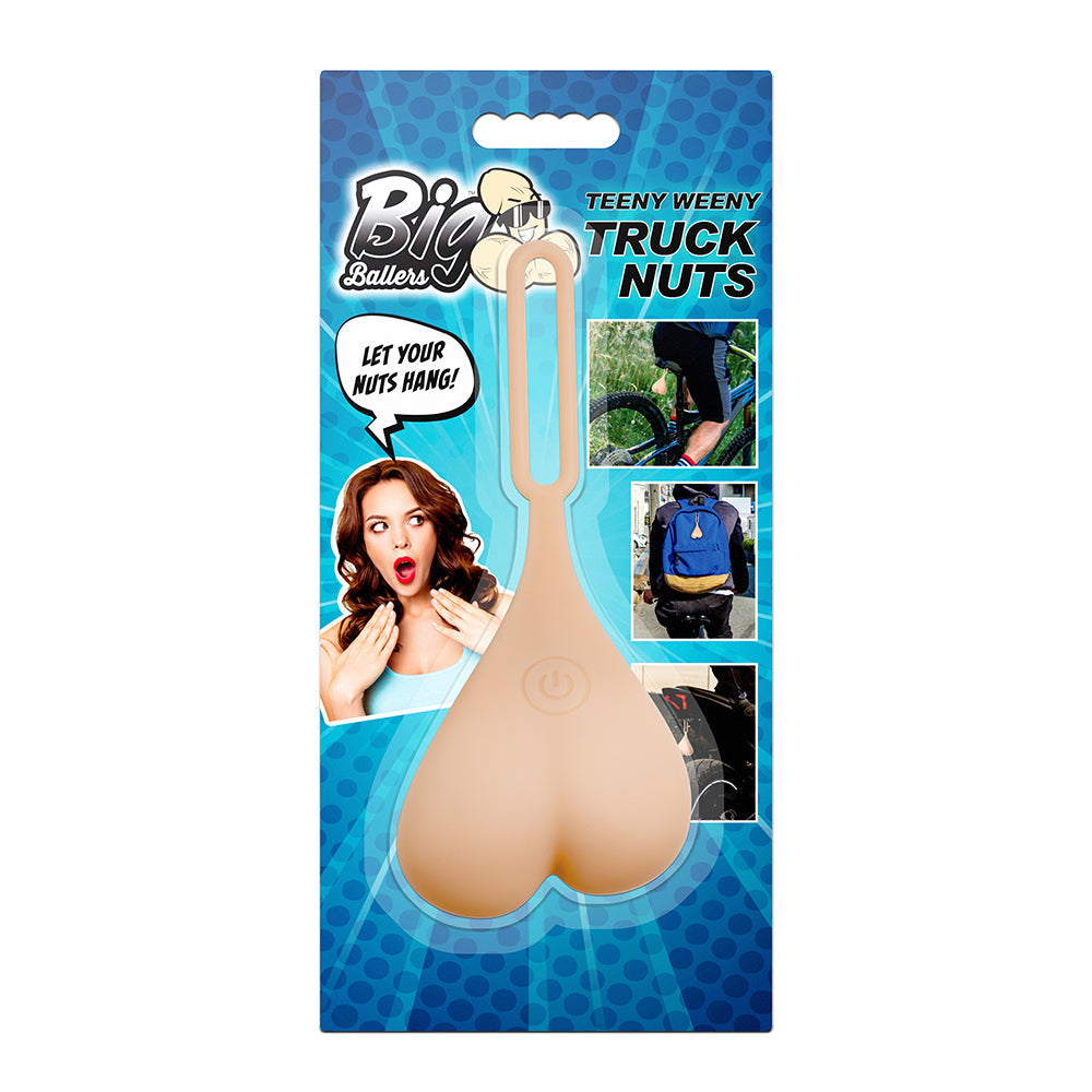 Big Ballers Teeny Weeny Truck Nuts - Light-Up Fun